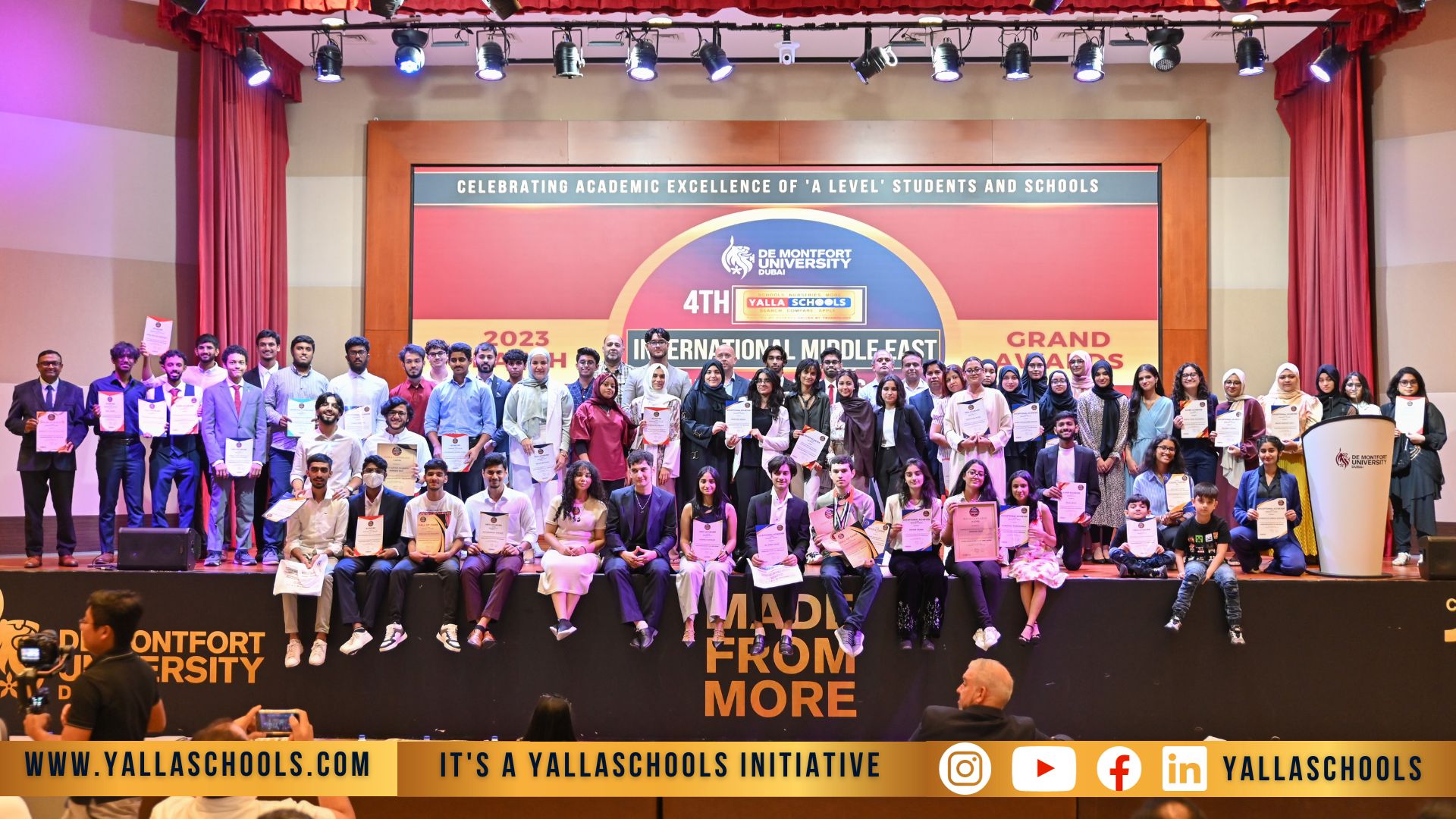 4th International ME Education Awards 2023 (A Level) Awards Album